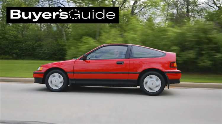 Описание Honda CR-X Si II: внешний вид и интерьер