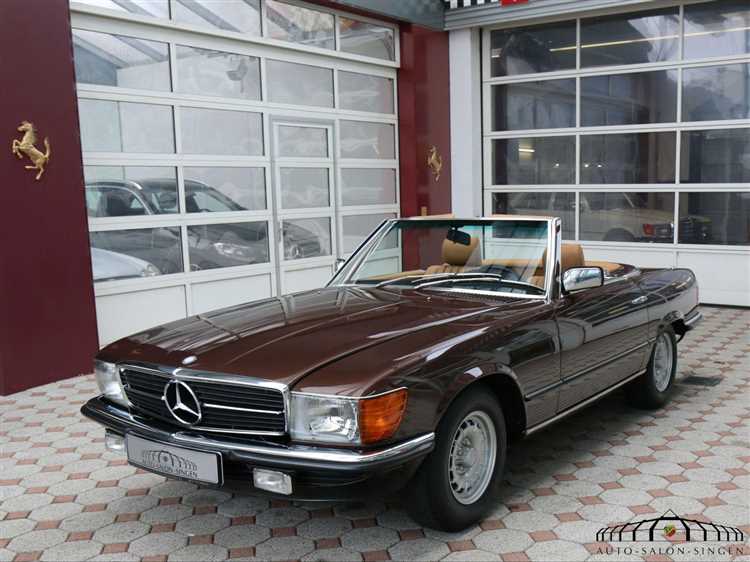 Особенности Mercedes-Benz 380 SL: что выделяет эту модель среди остальных автомобилей